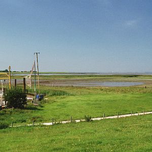 Aussicht über Emsmündung