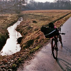 Radweg beim Anlooër Diepje