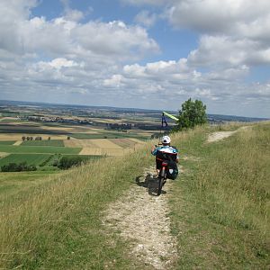 Alpentourer im Mittelgebirge