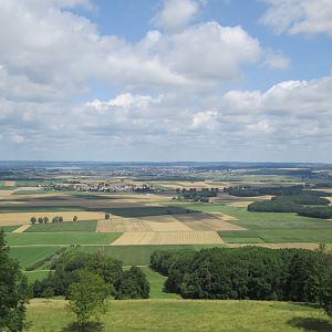 Blick vom Gelben Berg