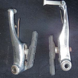 V-Brakes umgebaut