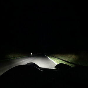 Lupine SL AX -Abblendlicht, helle Leuchtstufe