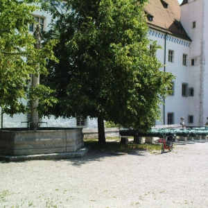 Kanonen im Schlosshof Ingolstadt