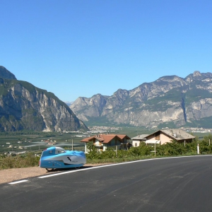 Das Etschtal hinter Trient Richtung Bozen