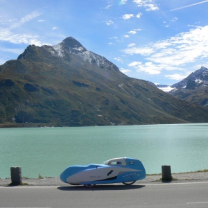 Der Silvretta Stausee.