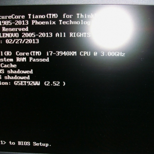 Umbau eines Lenovo ThinkPad W530 Workstation-Notebooks #08 - Es läuft. :D