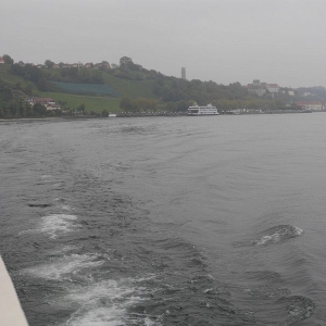 Blick zurück nach Meersburg