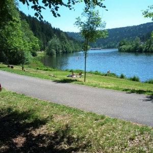 An der Nagoldtalsperre