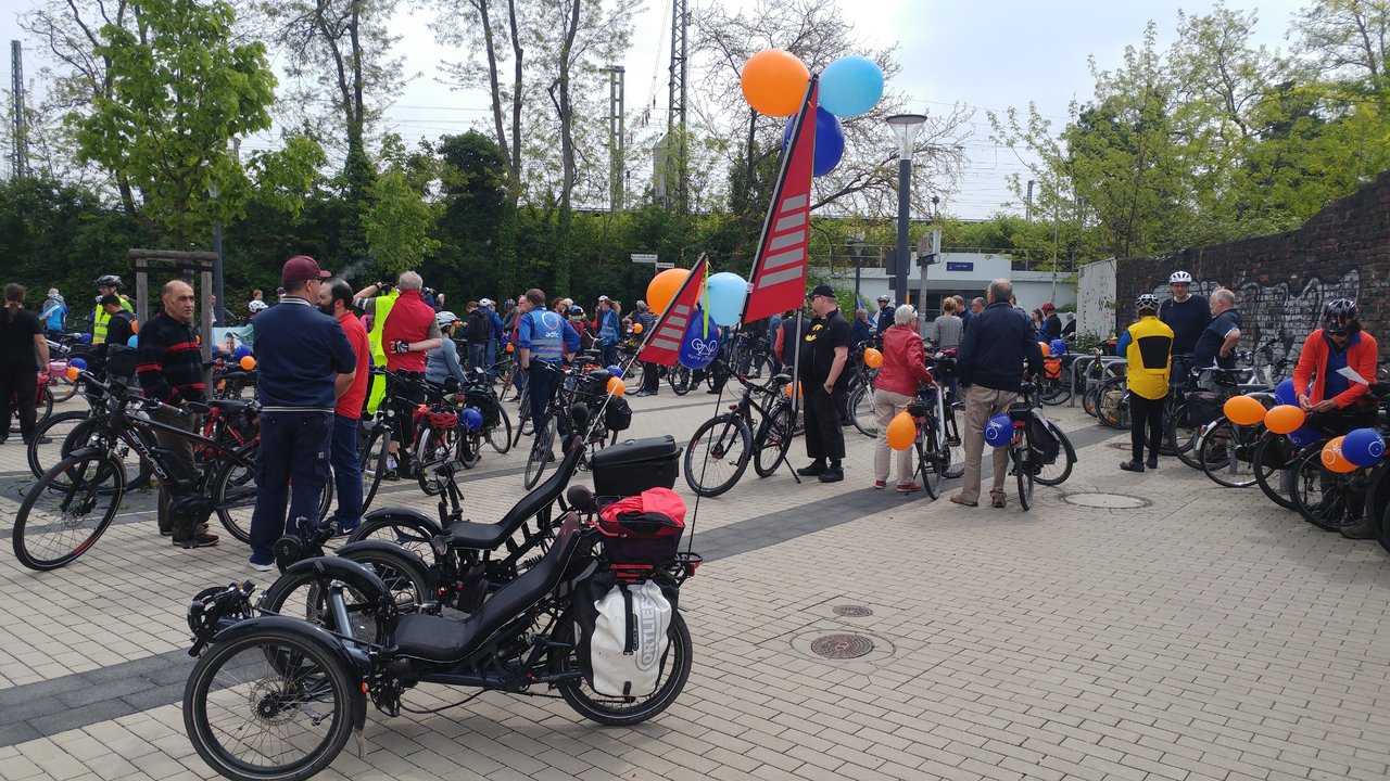 ADFC Sternfahrt Düsseldorf 2017