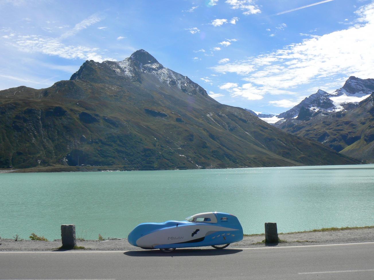 Der Silvretta Stausee.