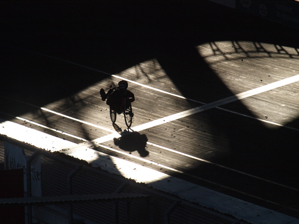 Radrennbahn Köln Dezember 2014