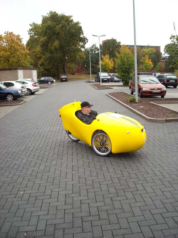 Und wieder eine Runde auf dem Parkplatz gedreht