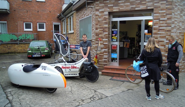 WP-Tour mit SmilingDevil von Giessen nach Marburg u.z., zu Beginn noch Ersatzteile besorgen.