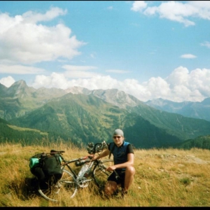 Tour durch die Alpen mit der Randonneuse