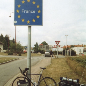 Erste große Radreise, 2000km in 5 1/2 Wochen durch Frankreich - Saarbrücken-Orleans-Toulouse-Montpellier-Rhonetal-Mulhausen-Freiburg