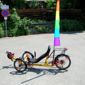 mein Trike Nomad Sport im Halteverbot - NEU AUFGEBAUT