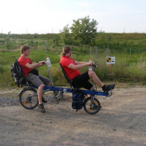 Tandemprobefahrten am Tagebau