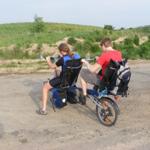 Tandemprobefahrten am Tagebau