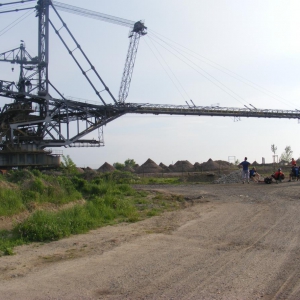 Förderbrücke am Markkleeberger See