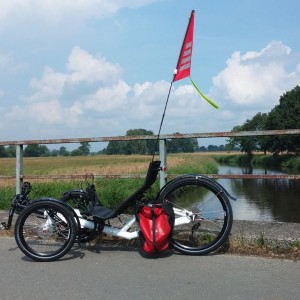 T-Tris auf einer Wümmebrücke