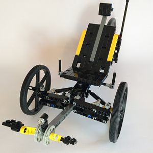 Trike LEGO 1 - von vorne, oben