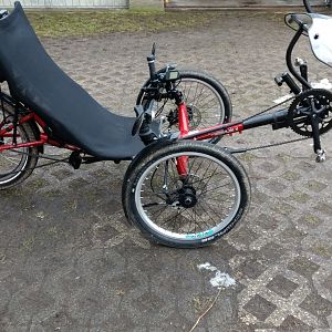 Trike mit Windwrap XT