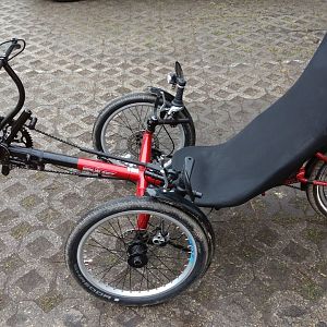 Trike mit Windwrap XT