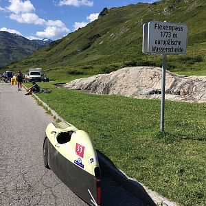 Flexenpass bei Vorarlbergrunde