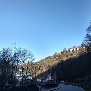 Festung Königstein im Sonnenschein