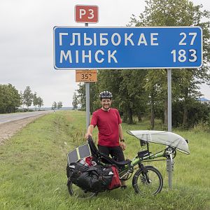 Auf in Richtung Minsk in Weißrussland