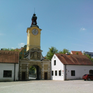 Einfahrt Schlosshof Ingolstadt