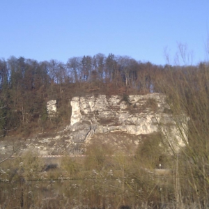 Felsen an der Donau