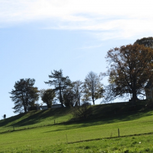 Ein Blick zur Kapelle