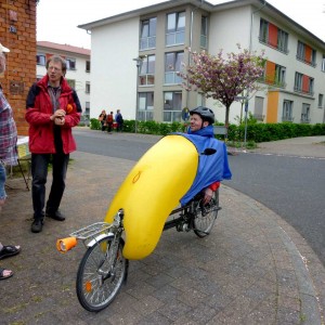 SPEZI 2015: den Regenschutz fanden einige interessant