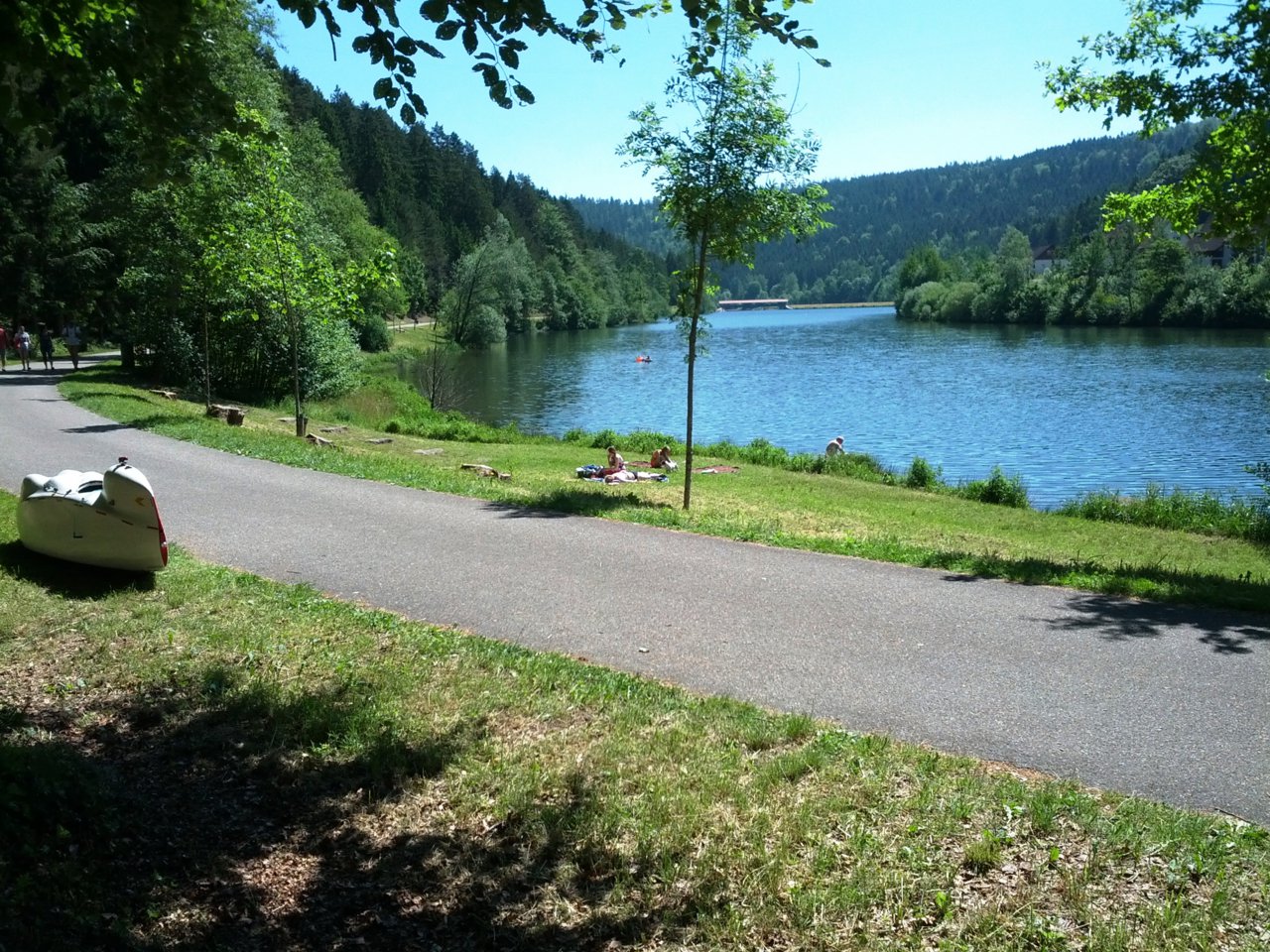 An der Nagoldtalsperre