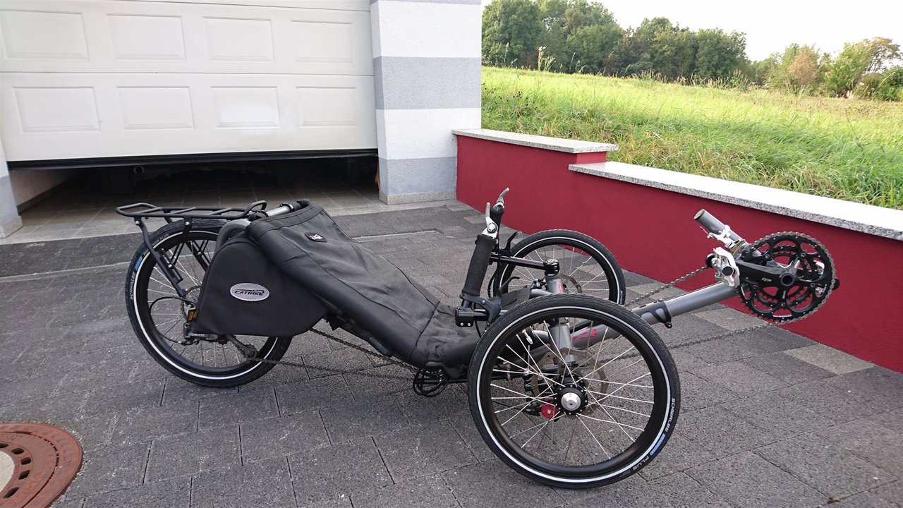 Das zweite Trike in der Garage... ein Catrike Speed