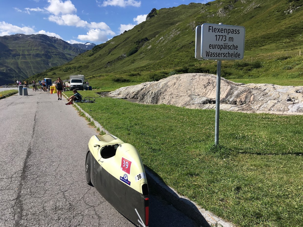 Flexenpass bei Vorarlbergrunde