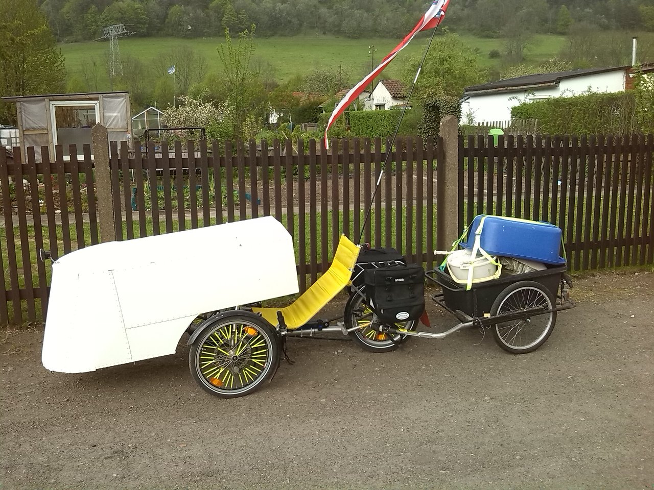 Greenspeed "PP-Mobil" als Lastentransport