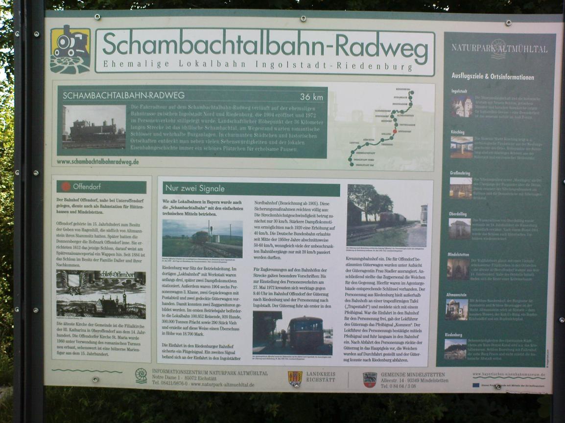 Info Schambachtalradweg
