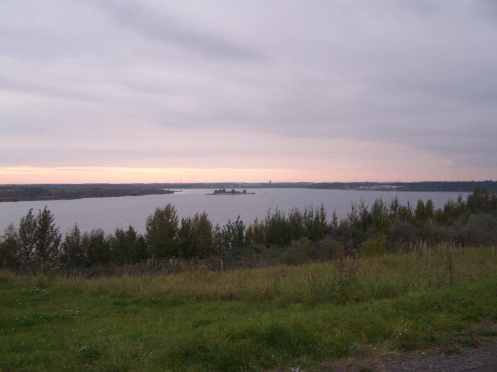 Markkleeberger See, kurz vor dem Ziel