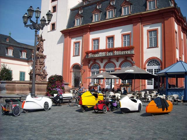 Mittagessen auf dem "Berg".