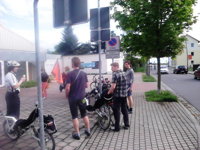 Parkplatzprobleme, nicht für uns!