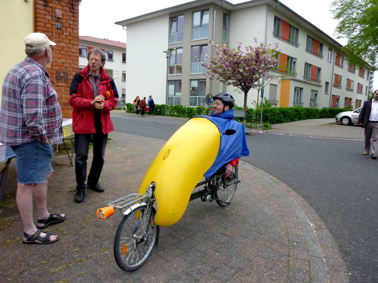 SPEZI 2015: den Regenschutz fanden einige interessant