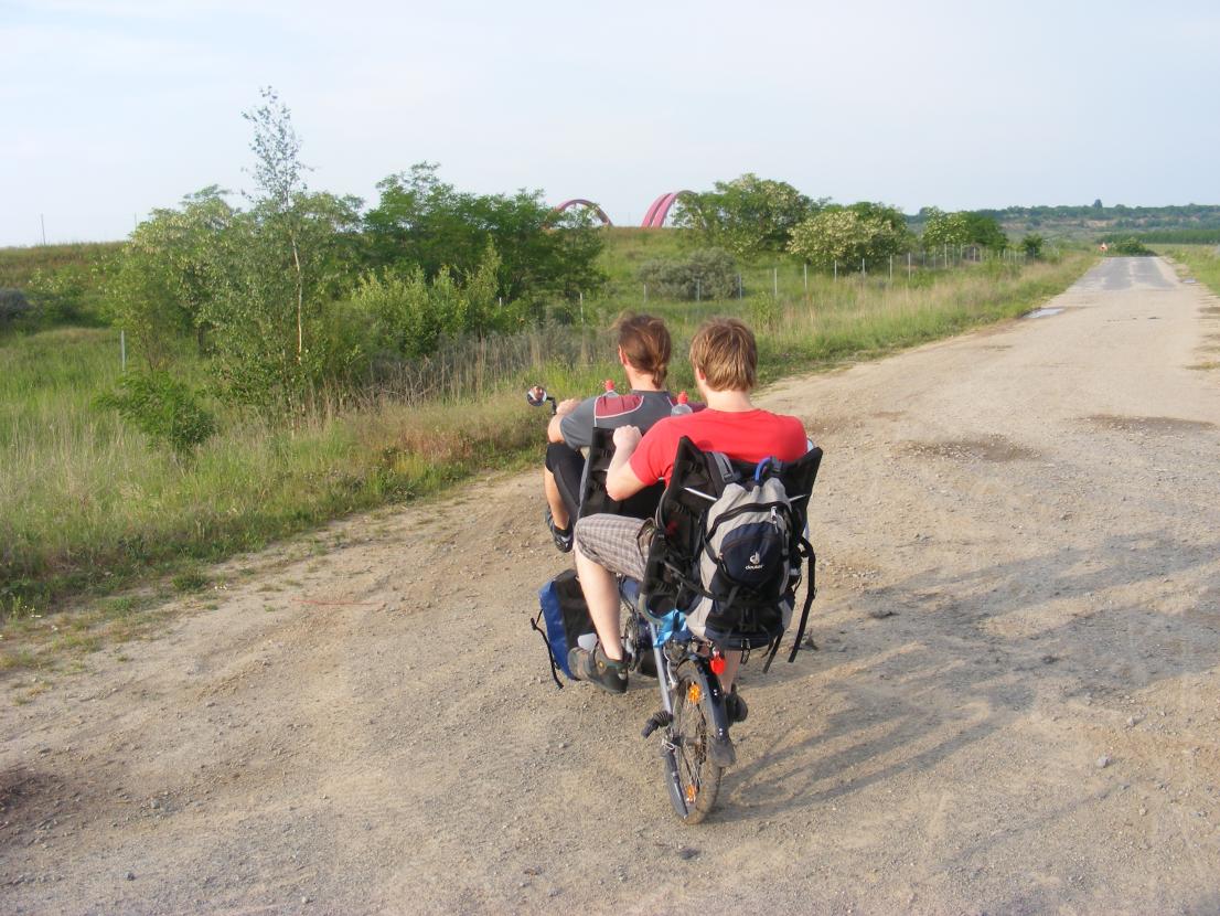 Tandemprobefahrten am Tagebau