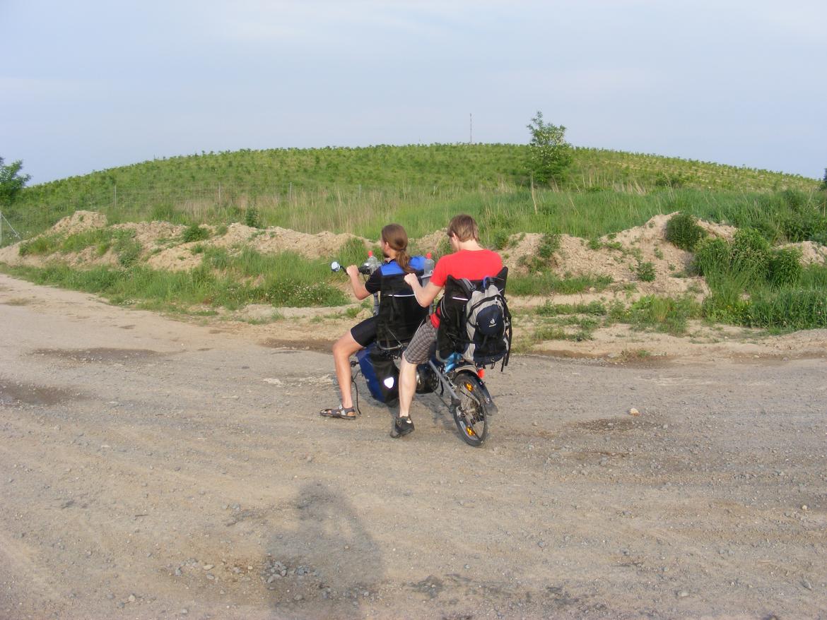 Tandemprobefahrten am Tagebau