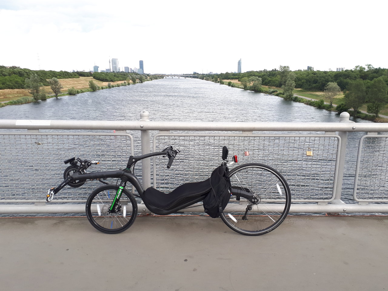 Testfahrt mit der neuen MTB-Gabel