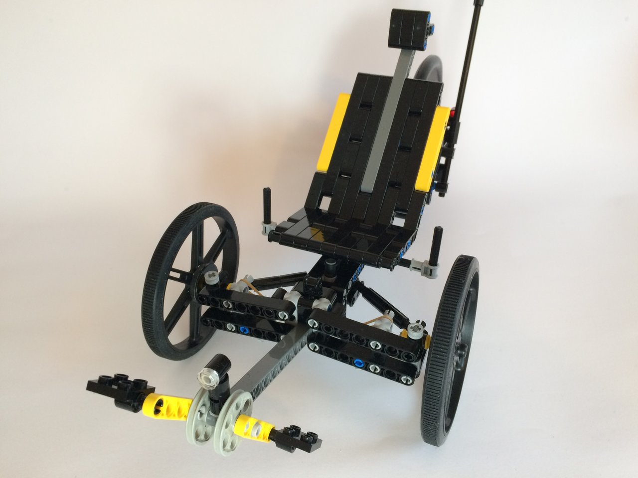 Trike LEGO 1 - von vorne, oben