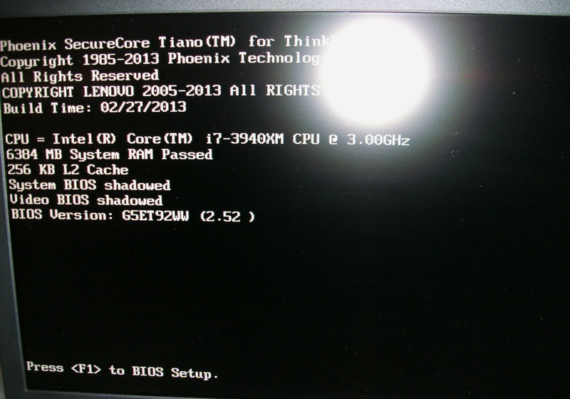 Umbau eines Lenovo ThinkPad W530 Workstation-Notebooks #08 - Es läuft. :D