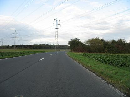 .... Verkehrsdichte an einem normalen Wochentag ....