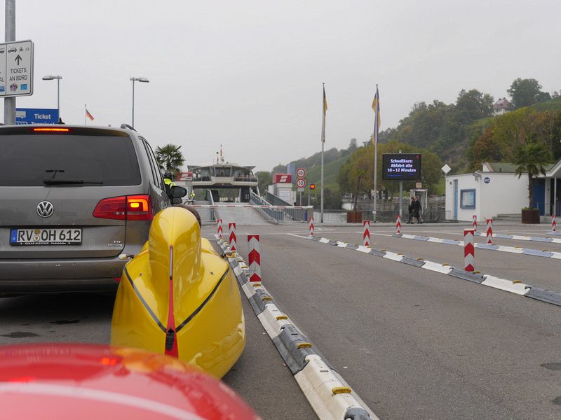 Warten auf die Fähre nach Konstanz